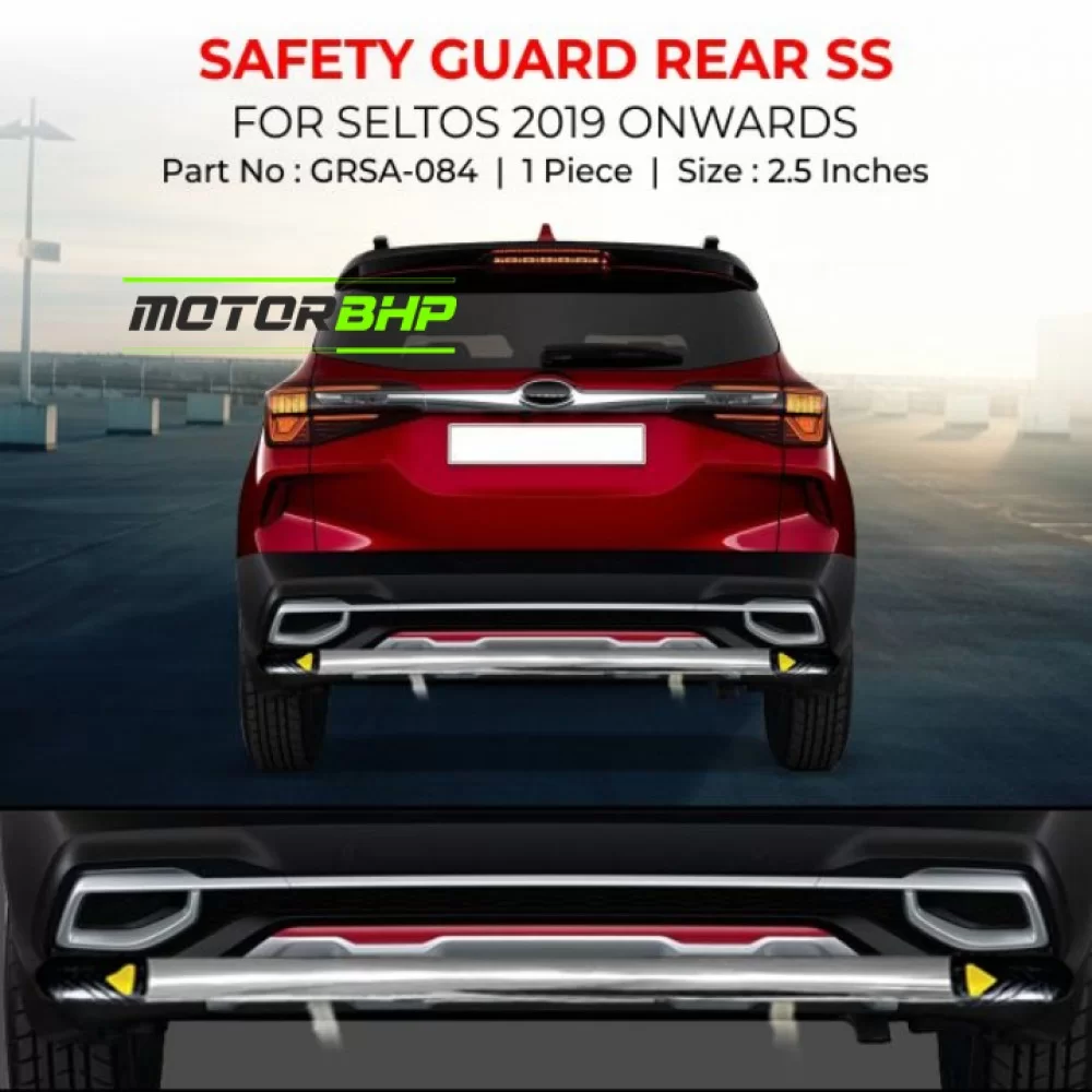 Kia sonet rear 2024 bumper guard